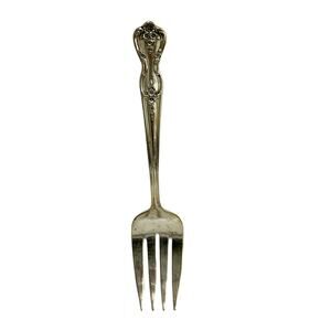 Silverplate Cold Meat Fork International Silver Inspiration - Magnolia c. 1951